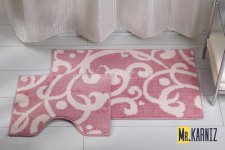 Коврик для туалета Найс 10 пурпурный